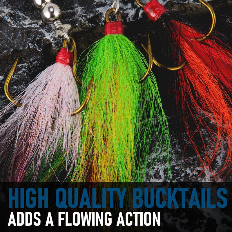 Dr.Fish 3pcs Musky Spinner Lures