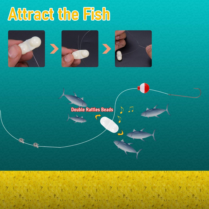 Dr.Fish 25pcs Pocket Reel Survival Fishing Kit