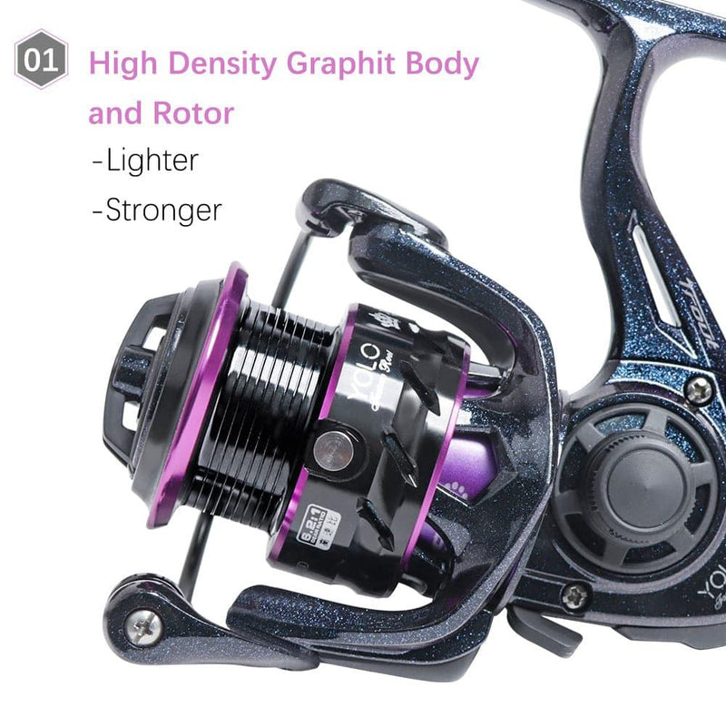 Dr.Fish Trout Spinning Reel 1000-2500