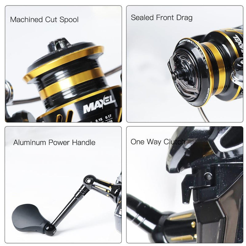 Dr.Fish Maxel Freshwater Fishing Reel 1000-2500 - Dr.Fish Tackles