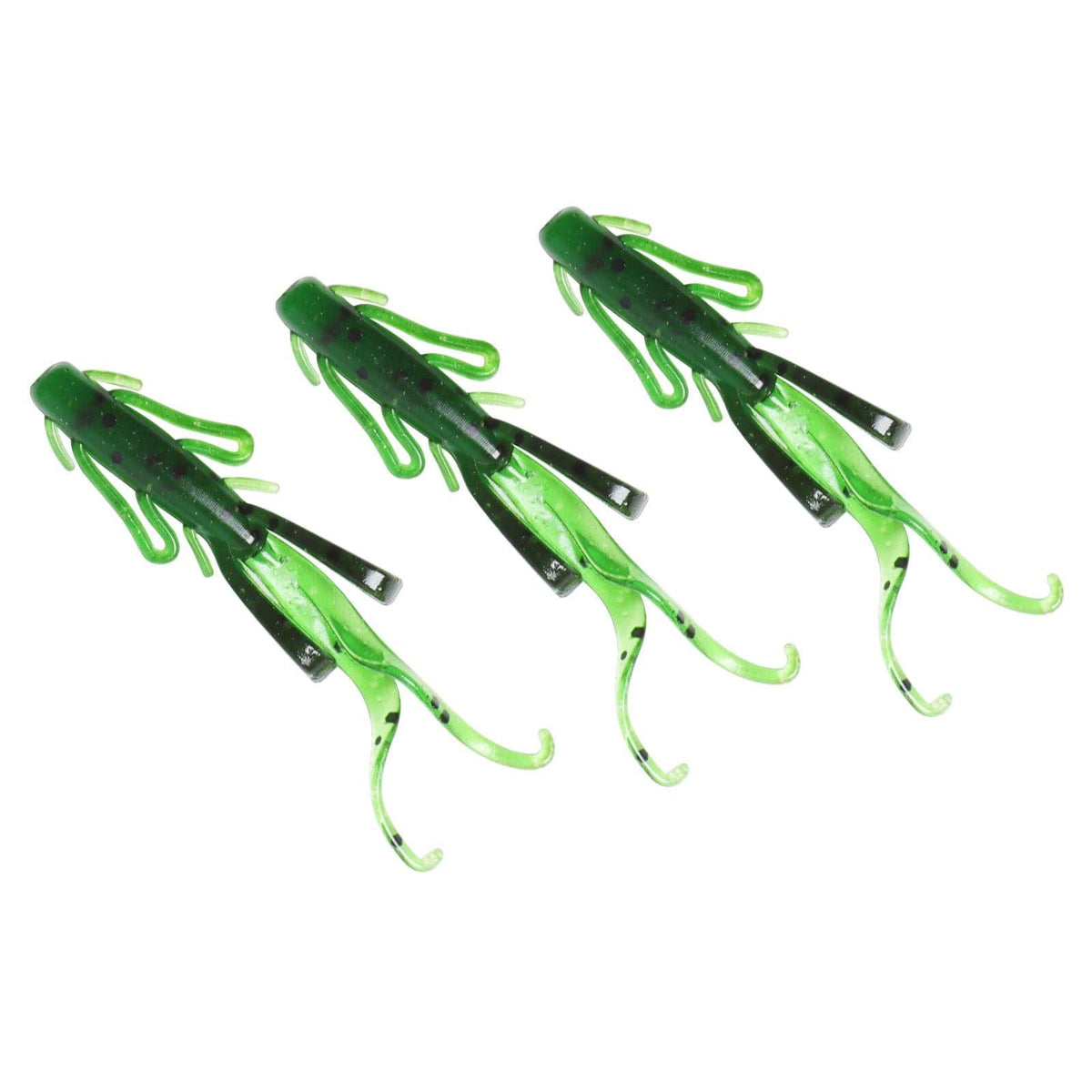 Dr.Fish 20pcs Soft Plastic Crayfish 1.18''