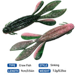 Dr.Fish Sinking Soft Crawfish Flapper 3.54''