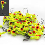 Dr.Fish 50pcs Crappie Jig Heads 1/32oz 1/16oz