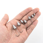 Dr.Fish 10pcs Micro Jig Heads 1g-10g