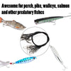 Dr.Fish 50pcs Lure Wire Traces Leader 30cm