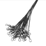 Dr.Fish 50pcs Lure Wire Traces Leader 30cm