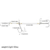 Dr.Fish Pike Stinger Rig for Softbait 10/15cm