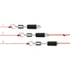 Dr.Fish 100pcs Hook Length Link Swivels