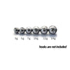 Dr.Fish 10pcs Jig Heads Cheburashka Ball Sinkers