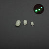 100pcs Fishing Beads 4 Holes Clear/Glow