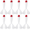 Dr.Fish 8pcs Soft Twin Tail Grubs 2.36''