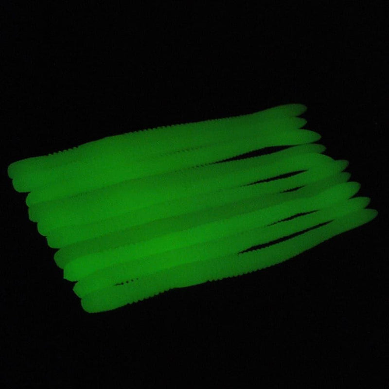 Dr.Fish 10pcs Floating Wacky Worms 4.5''
