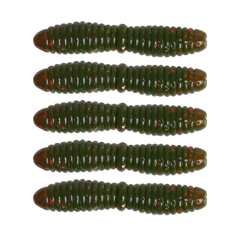 Dr.Fish 15pcs Ice Fishing Soft Worms 1.38'' - Dr.Fish Tackles