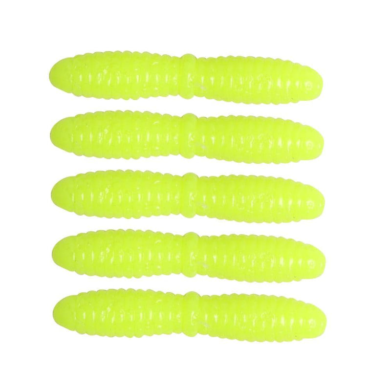 Dr.Fish 15pcs Ice Fishing Soft Worms 1.38''