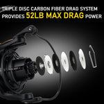 Dr.Fish ST Surf Fishing Reel 10000/12000 Full Metal