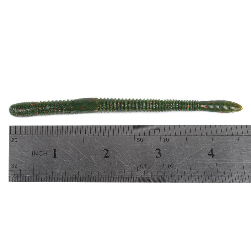 Dr.Fish 10pcs Floating Wacky Worms 4.5''