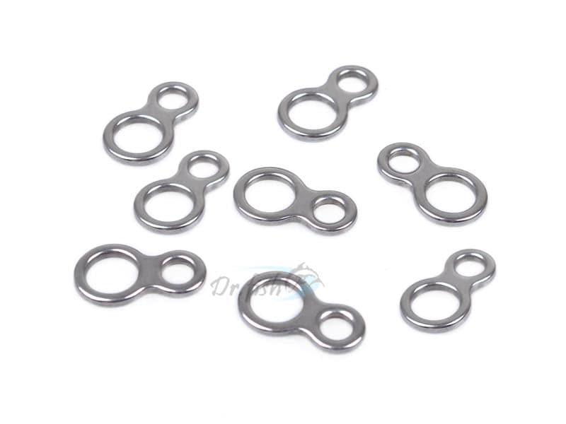Dr.Fish Figure 8 Solid Rings 3 Sizes - Dr.Fish Tackles