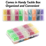 Dr.Fish 3000pcs Fishing Beads Kit 4-5mm