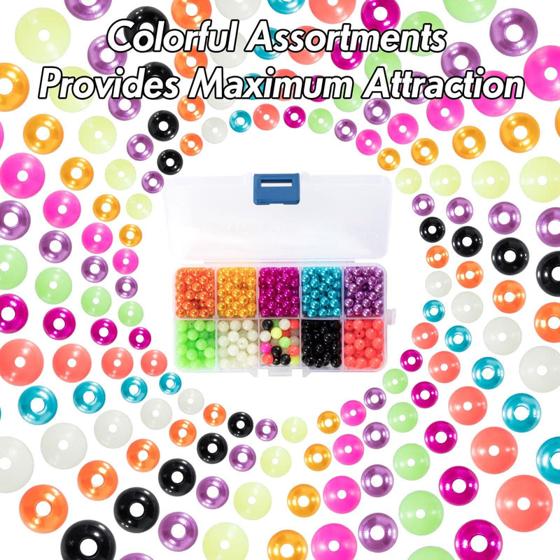Dr.Fish 550pcs Fishing Beads Kit 6-7mm - Dr.Fish Tackles