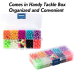 Dr.Fish 550pcs Fishing Beads Kit 6-7mm