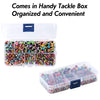 Dr.Fish 500pcs Fishing Beads Kit 4/6/8mm