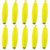 Dr.Fish 10pcs Cigar Weighted Snap-on Floats