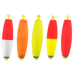 Dr.Fish 10pcs Cigar Weighted Snap-on Floats