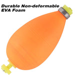 Dr.Fish 10pcs Weighted Snap-on Floats
