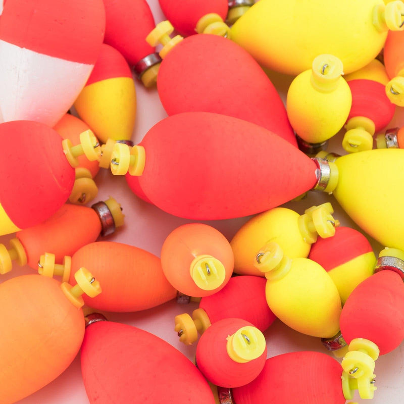 Dr.Fish 10pcs Weighted Snap-on Floats