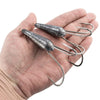 Dr.Fish 5/10pcs Snagging Hooks Weighted Treble Hooks