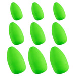 Dr.Fish 60pcs Bullet Foam Floats 3 Sizes