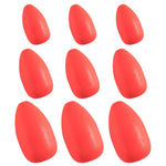 Dr.Fish 60pcs Bullet Foam Floats 3 Sizes
