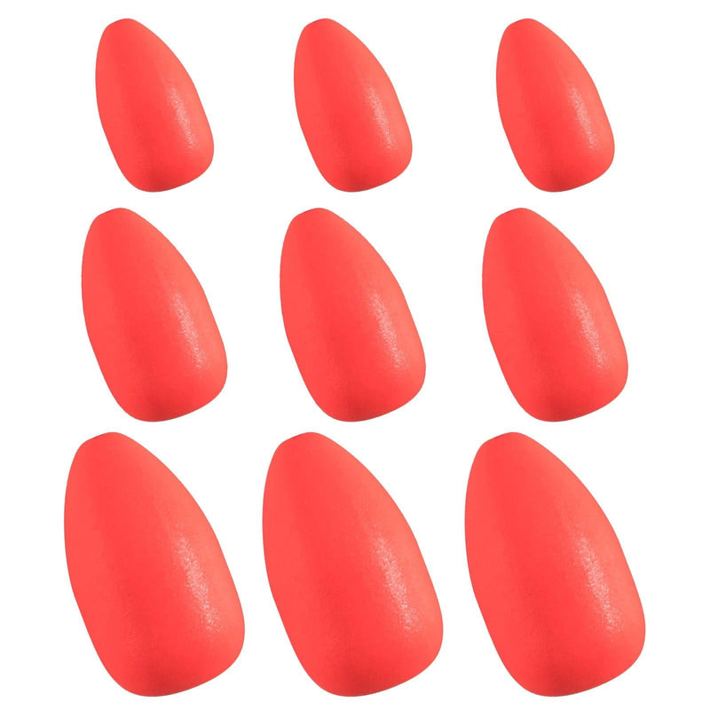 Dr.Fish 60pcs Bullet Foam Floats 3 Sizes