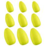 Dr.Fish 60pcs Bullet Foam Floats 3 Sizes