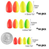 Dr.Fish 120/150pcs Foam Fishing Floats Kit