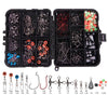 Dr.Fish 262pcs Terminal Tackles Kit with Box