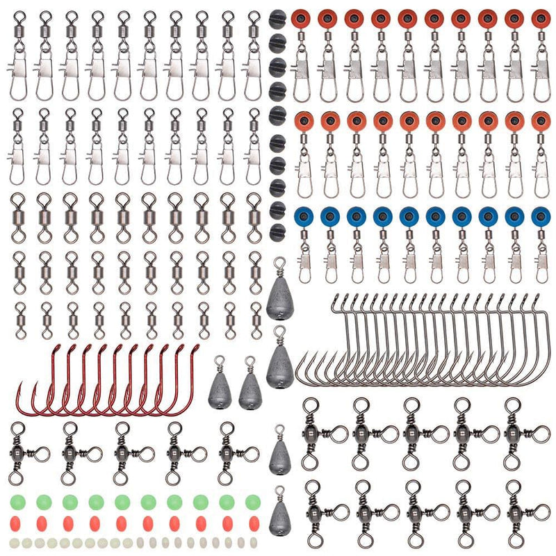 Dr.Fish 262pcs Terminal Tackles Kit with Box - Dr.Fish Tackles