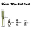 Dr.Fish 40pcs Running Rig Tackles Kit