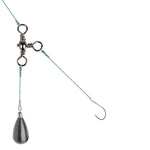 Dr.Fish 150pcs 3 Way Barrel Swivels Kit 35-101lb