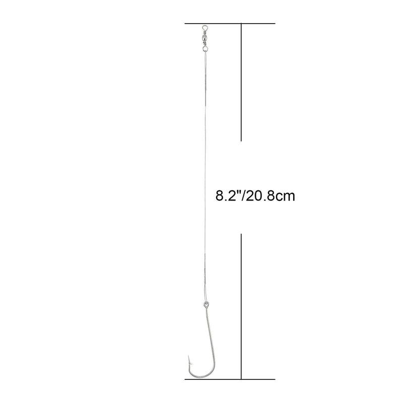 Dr.Fish 30pcs Fishing Wire Leaders Hook Rig