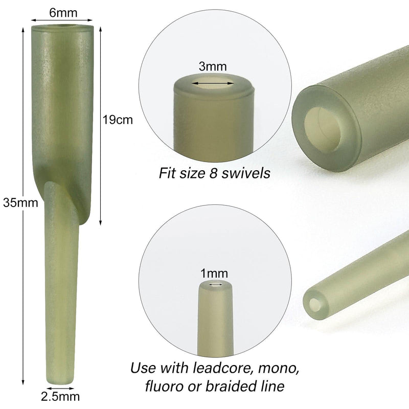 Dr.Fish 30pcs Run Rig Rubbers