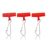 Dr.Fish 30pcs Sinker Slider with Hooked Snap 77-110lb