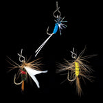 Dr.Fish 100pcs Fly Fishing Snaps Stainless Steel