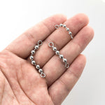 Dr.Fish 20pcs Bead Chain Swivels 4-6 Balls