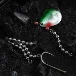 Dr.Fish 20pcs Bead Chain Swivels 4-6 Balls