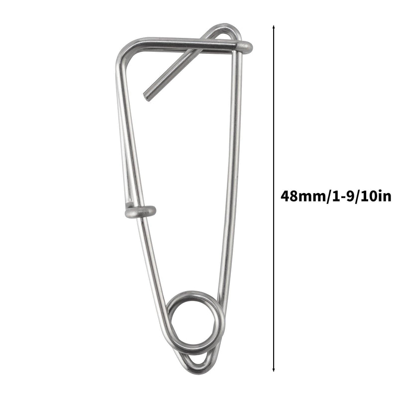 Dr.Fish 10pcs Sliver Trotline Clips - Dr.Fish Tackles