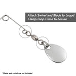 Dr.Fish 30pcs Stainless Spinnerbait Wires