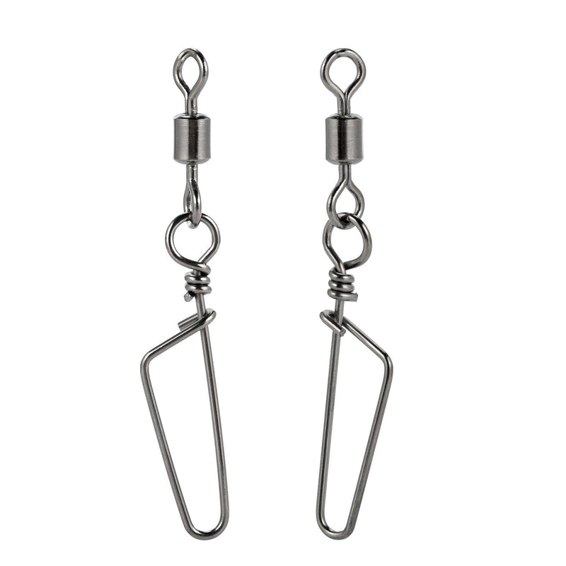 Dr.Fish 30pcs Rolling Swivels with Coastlock Snaps 18-198lb - Dr.Fish Tackles