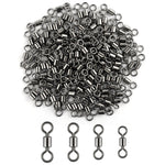 Dr.Fish 200pcs Rolling Barrel Swivels 20-200lb
