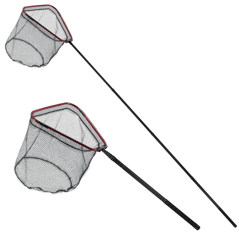 Dr.Fish Telescoping Long Handle Landing Net 8.6ft 9.8ft